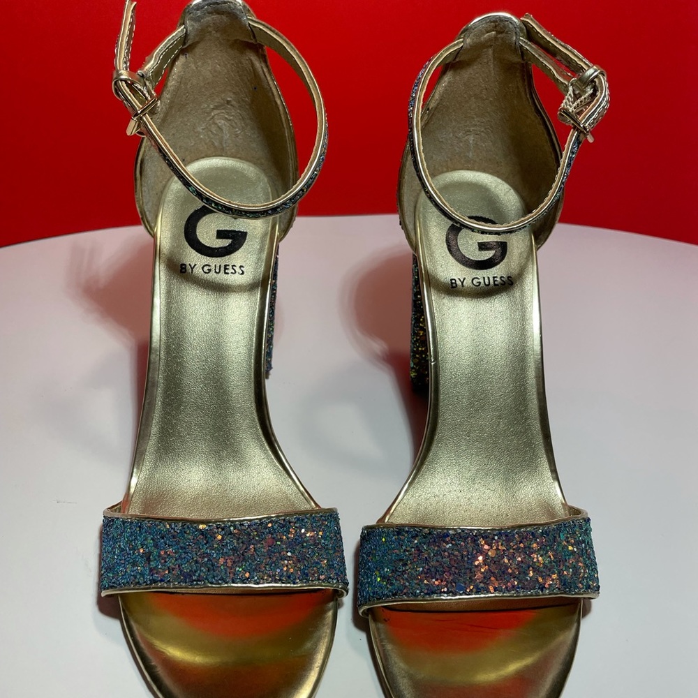 G by Guess Glitter Heels